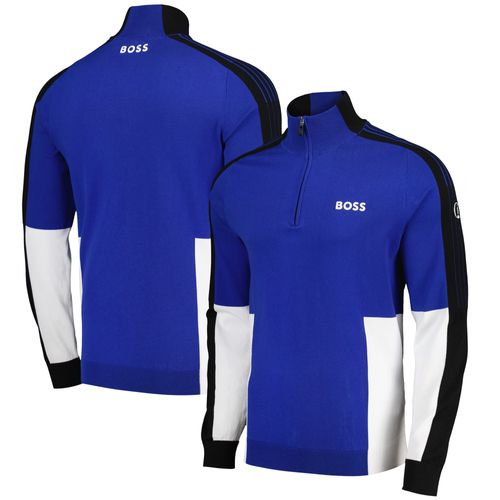 The Open Boss Zolkar Pull 1/2 Zip - Bleu