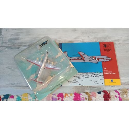 En Avion Tintin N°24