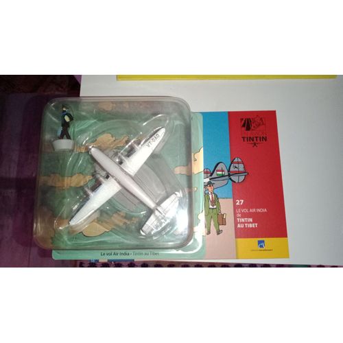 En Avion Tintin N°27