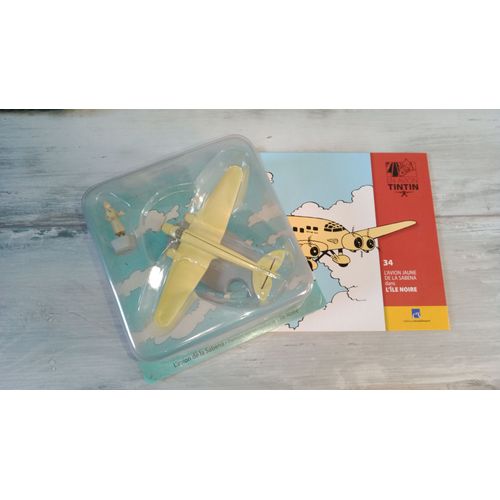 En Avion Tintin N°34