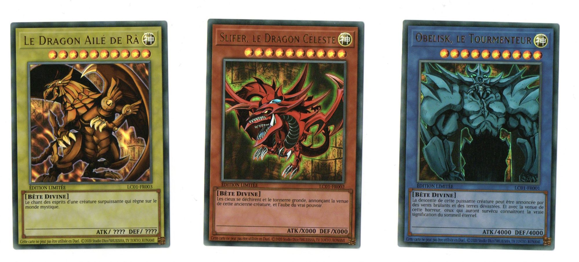 Les 3 Dieux Egyptiens - Vf - Lc01 - Yu Gi Oh