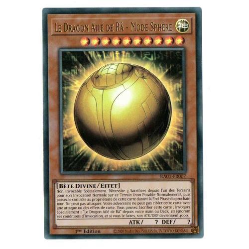 Le Dragon Aile De Ra Mode Sphère - Ra01-Fr007 - Ur - Vf - Yu Gi Oh