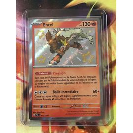 Entei Shiny 112/091 Série Écarlate Et Violet Destinées De Paldea