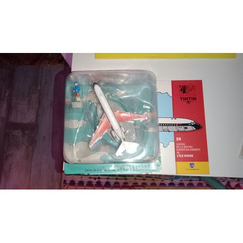 En Avion Tintin N°39