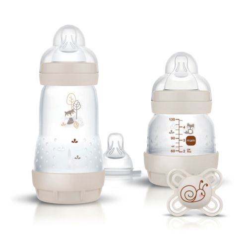 Coffret Biberon Naissance Anti-Colique Sable - Mam