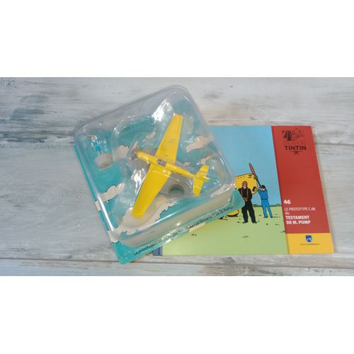 En Avion Tintin N°46