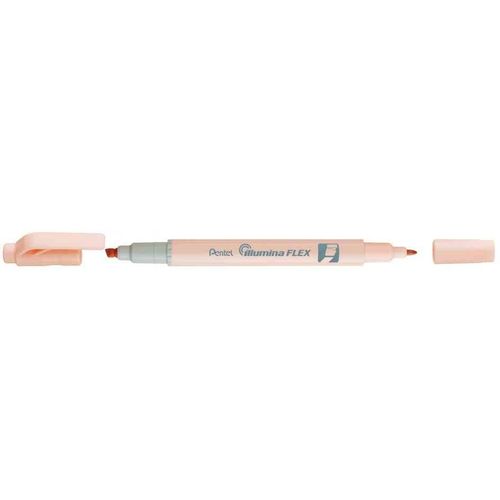 Pentel Surligneur Illumina Flex Pastel, Orange Pastel