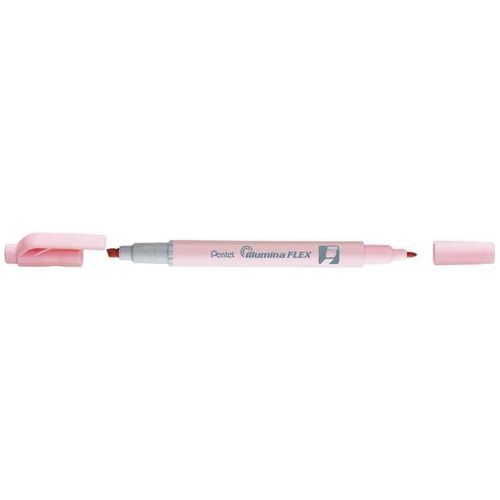 Pentel Surligneur Illumina Flex Pastel, Rose Pastel