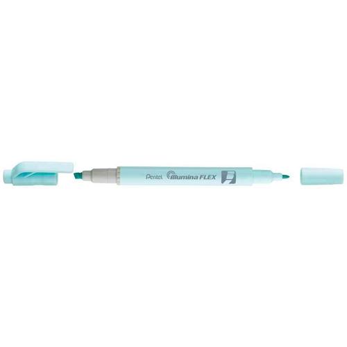 Pentel Surligneur Illumina Flex Pastel, Bleu Clair Pastel