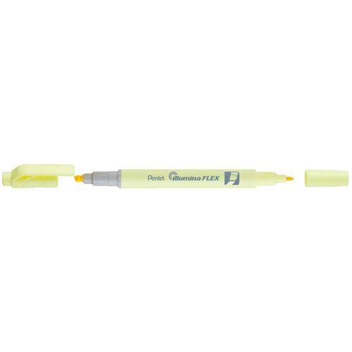 Pentel Surligneur Illumina Flex Pastel, Jaune Pastel