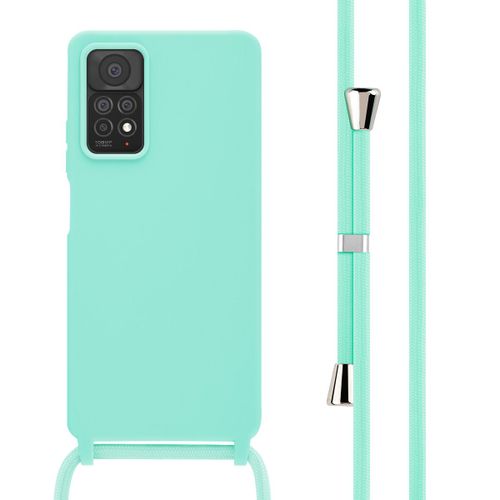 Imoshion Coque En Silicone Avec Cordon Xiaomi Redmi Note 11 Pro Menthe Verte