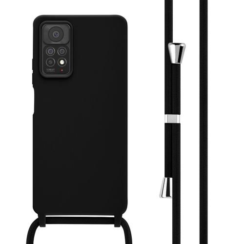 Imoshion Coque En Silicone Avec Cordon Xiaomi Redmi Note 11 Pro Noir