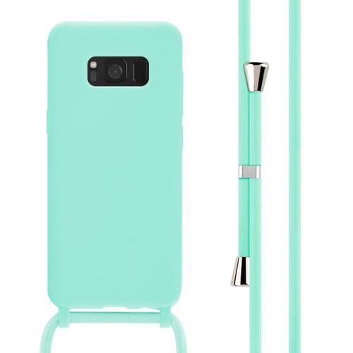 Imoshion Coque En Silicone Avec Cordon Samsung Galaxy S8 Menthe Verte