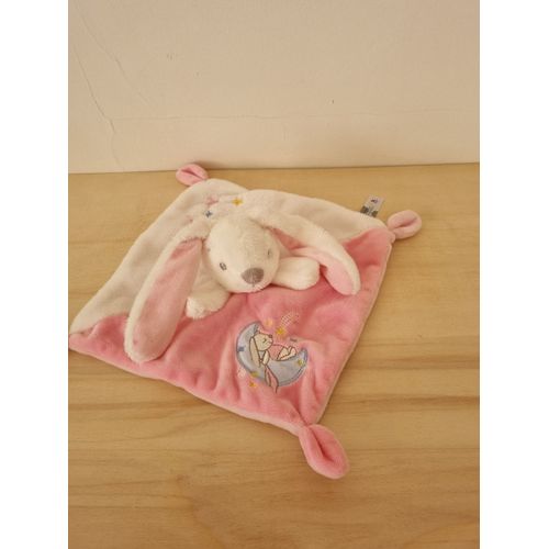 Doudou Lapin Rose Lune Simba Toys Benelux