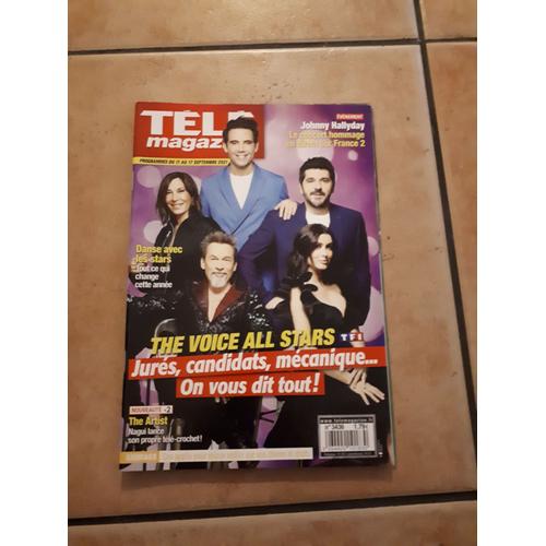 Télé Magazine, The Voice All Stars, Zazie, Mika, Jenifer, Patrick Fiori Et Florent Pagny, N°3436