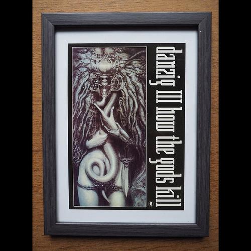Danzig "How The Gods Kill", Carte Postale De Collection, Encadrée, Vintage, Décoration