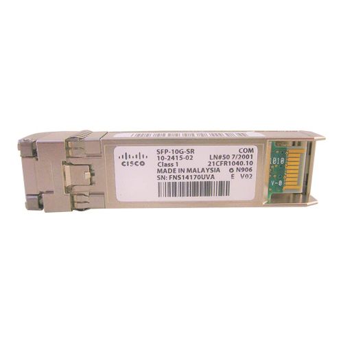 Cisco - Module transmetteur SFP+ - 10GbE - 10GBase-SR - LC/PC multimode - jusqu'à 300 m - 850 nm - pour Catalyst ESS9300, Switch Module 3012, Switch Module 3110G, Switch Module 3110X; Nexus 5010