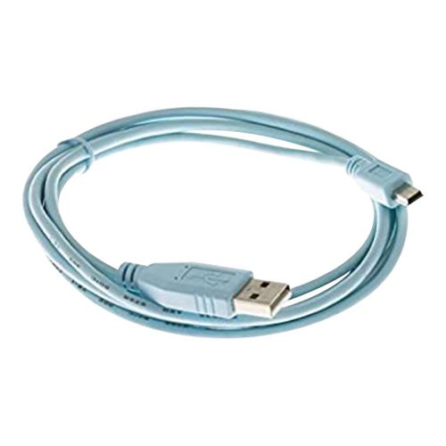 Cisco - Câble USB - USB (M) pour mini USB type B (M) - 1.83 m - pour Cisco 1921, 1921 4-pair, 1921 ADSL2+, 1941; Catalyst 2960, 2960G, 2960S