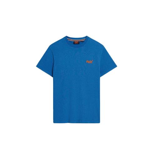 T Shirt Superdry Essential Logo Homme Bleu