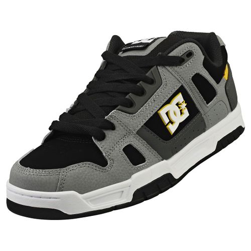 Dc Shoes Stag Baskets Patin Jaune Grise