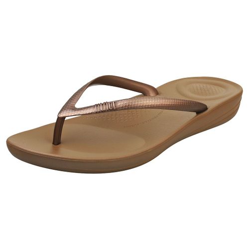 Fitflop Iqushion Ergonomic Femme Sandals Tongs Bronze