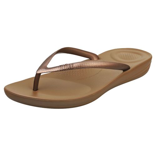 Fitflop Iqushion Ergonomic Femme Sandals Tongs Bronze