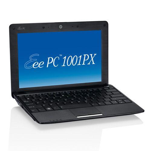 ASUS Eee PC 1001PX Seashell - Atom N450 / 1.66 GHz - Windows 7 Édition Starter - 1 Go RAM - 250 Go HDD - 10.1" 1024 x 600 - GMA 3150 - noir