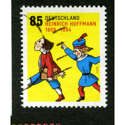 Timbre Oblitéré Deutschland, Heinrich Hoffmann 1809-1894, 2009, 85