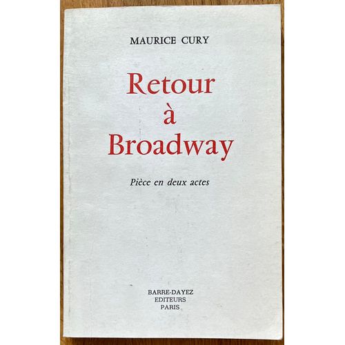Retour À Broadway