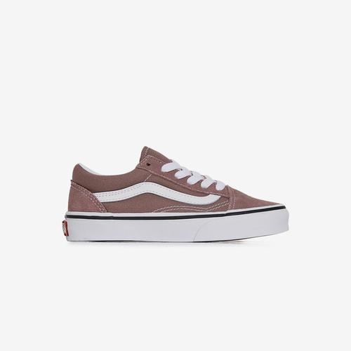 Old Skool Taupe/blanc Enfant