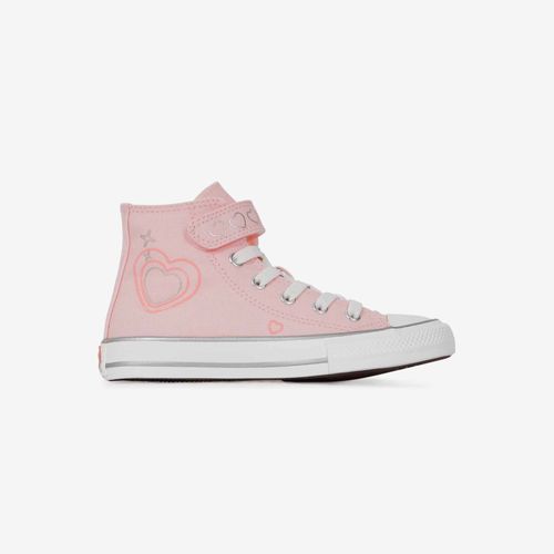 Chuck Taylor All Star Hi Valentine Rose/blanc Enfant