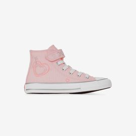 Chuck Taylor All Star Hi Valentine Rose/blanc Enfant