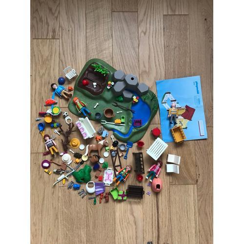 Gros Lot Vrac Playmobil Accessoires Meubles Personnages Figurines Animaux Pièces Détachées 