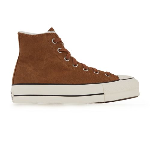 Chuck Taylor All Star Lift Hi Suede Marron