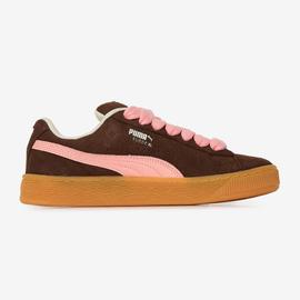 Puma suede shop rose pas cher