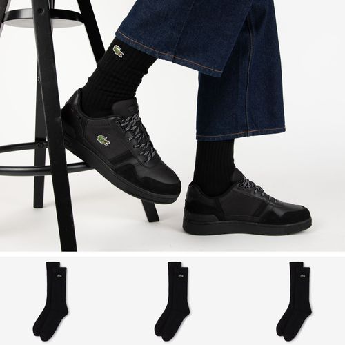 Chaussettes X3 Crew Logo Noir