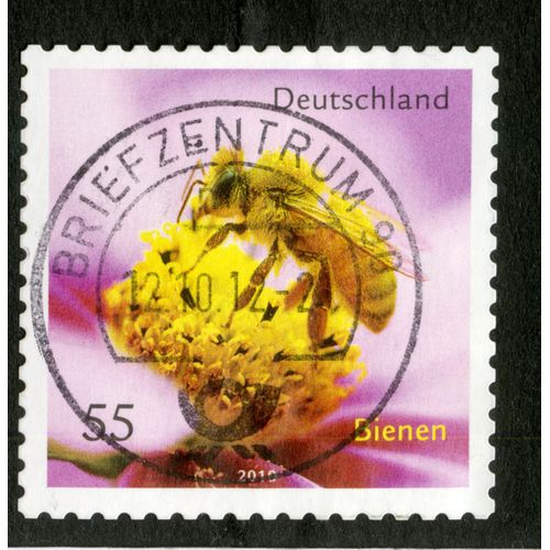 Timbre Oblitéré Deutschland, Bienen, 2010, 55