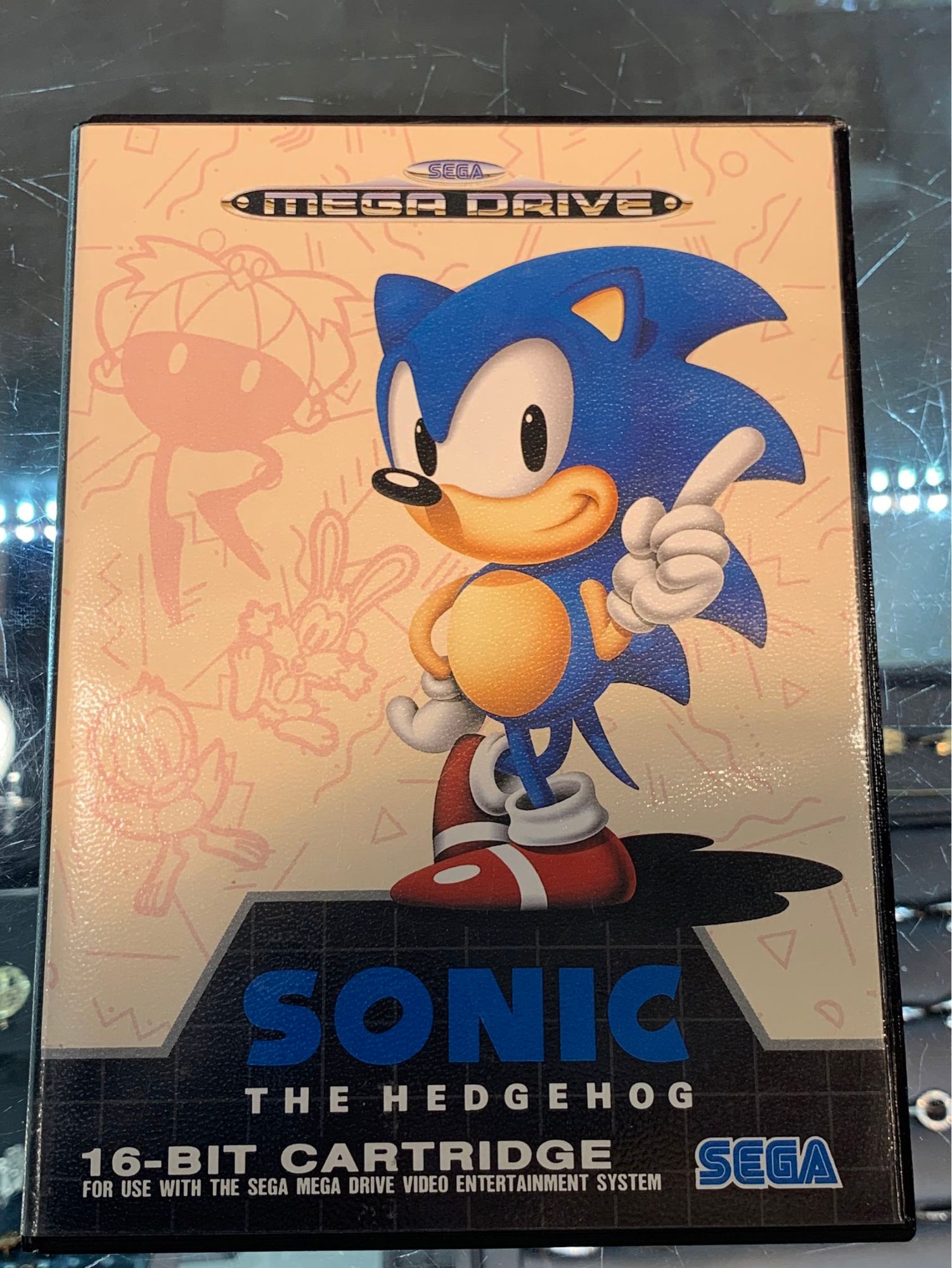 Jeu Sonic Sur Mega Drive