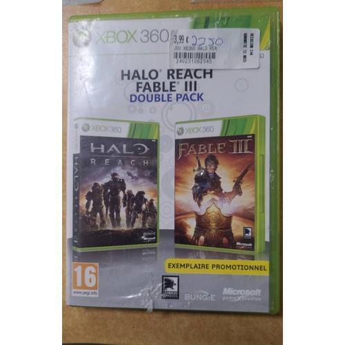 Halo Reach Fable Iii Double Pack Xbox 360