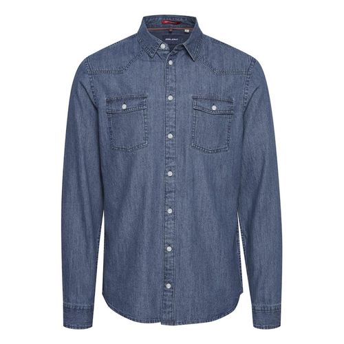 Chemise Manches Longues Blend Shirt Bleu Nuit