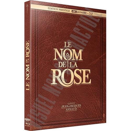 Le Nom De La Rose - Édition Prestige Limitée - 4k Ultra Hd + Blu-Ray + Dvd Bonus