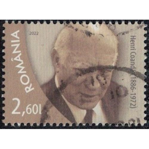 Roumanie 2022 Oblitéré Used Henri Coanda Ingénieur Aéronautique Y&t Ro 6802 Su
