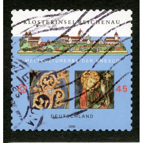Timbre Oblitéré Deutschland, Klosterinsel Reichenau, 2008, 45