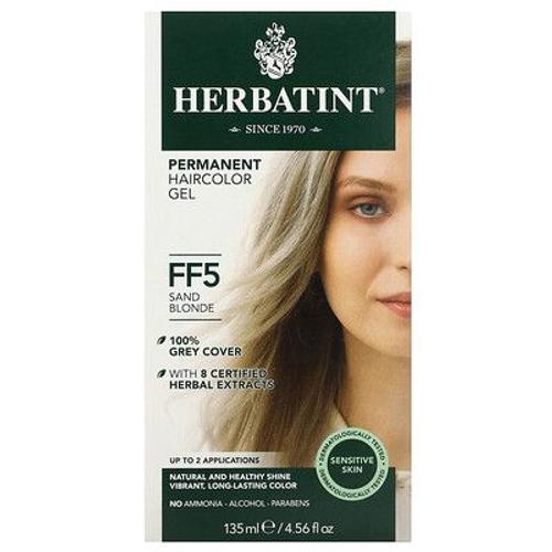 Herbatint Gel De Coloration Permanente, Ff 5, Blond Sable, 135 Ml 