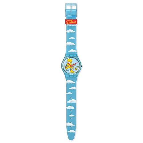 Montre Swatch The Simpsons Angel Bart Edition Saint-Valentin