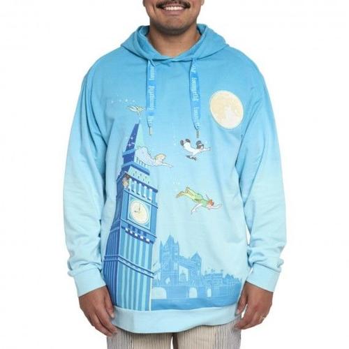 Sweat À Capuche Disney Loungefly Unisexe - Hoodie Peter Pan You Can Fly M