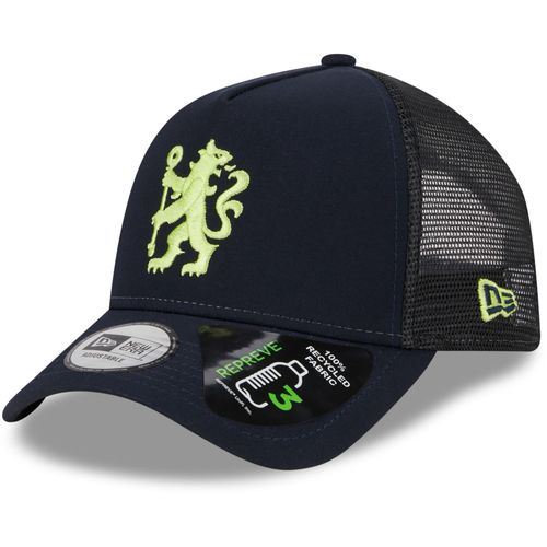 New Era Adjustable Mesh Trucker Cap - Fc Chelsea Navy