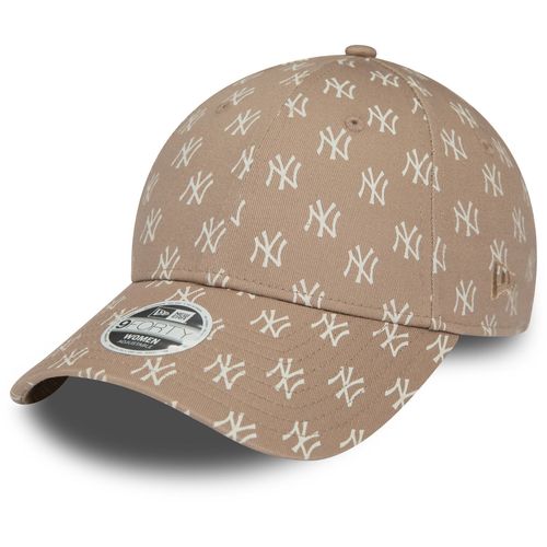 New Era 9forty Femme Cap Monogram New York Yankees Ash Brown