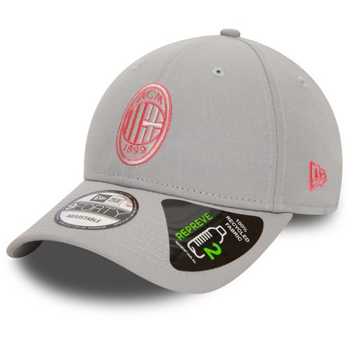 New Era 9forty Strapback Cap - Repreve Ac Milan Gris