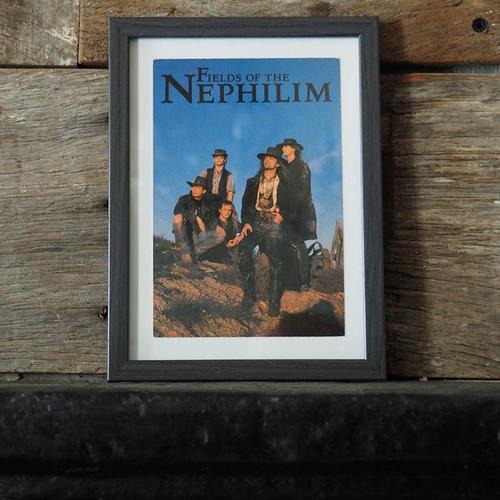 Fields Of The Nephilim, Carte Postale De Collection, Encadrée, Vintage, Décoration